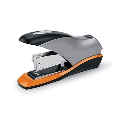Front. Swingline - Optima 70 Reduced-Effort Desk Stapler, 70-Sheet Capacity - Silver.