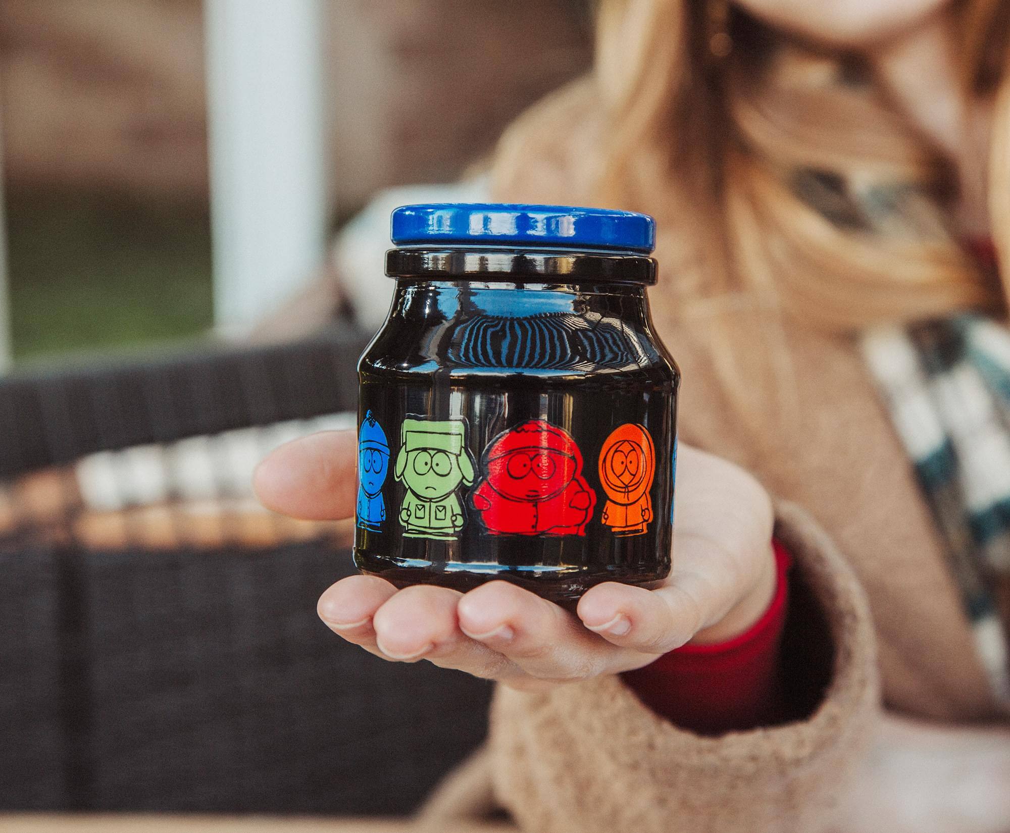 Alt View 5. Silver Buffalo - South Park Characters Glass Storage Jar With Lid | Holds 5 Ounces.