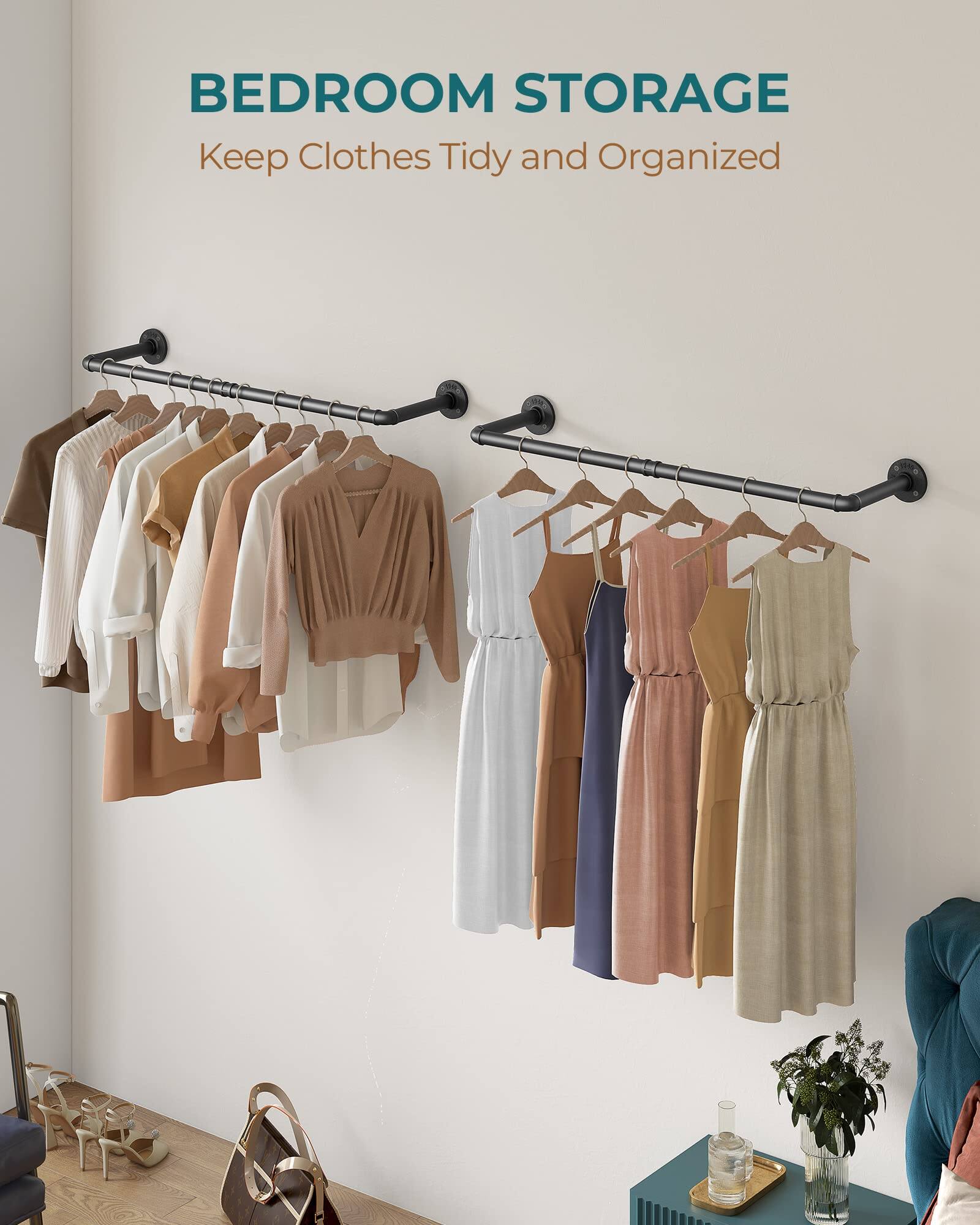 BEDROOM STORAGE  
Keep Clothes Tidy and Organized