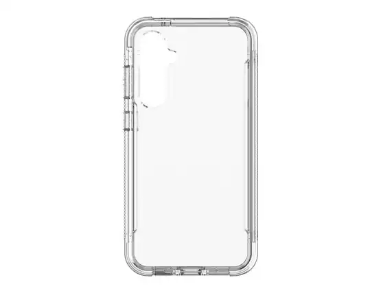 Front. Body Glove - Body Glove Comfort Grip Clear Case for Samsung Galaxy A15 5G - Clear.
