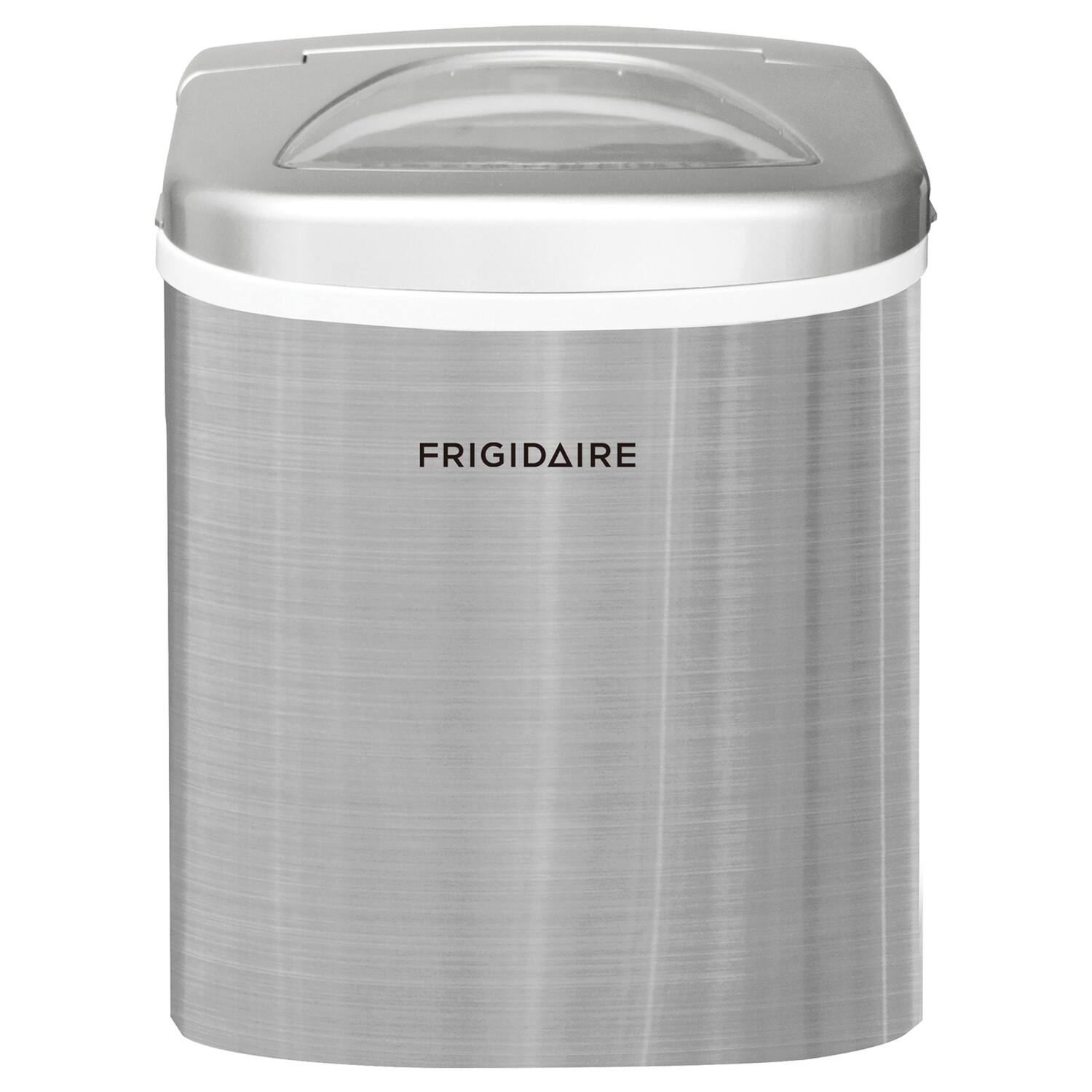 Alt View 9. Frigidaire - Countertop Ice Maker, 26 Lbs per Day, Stainless Steel - Silver.