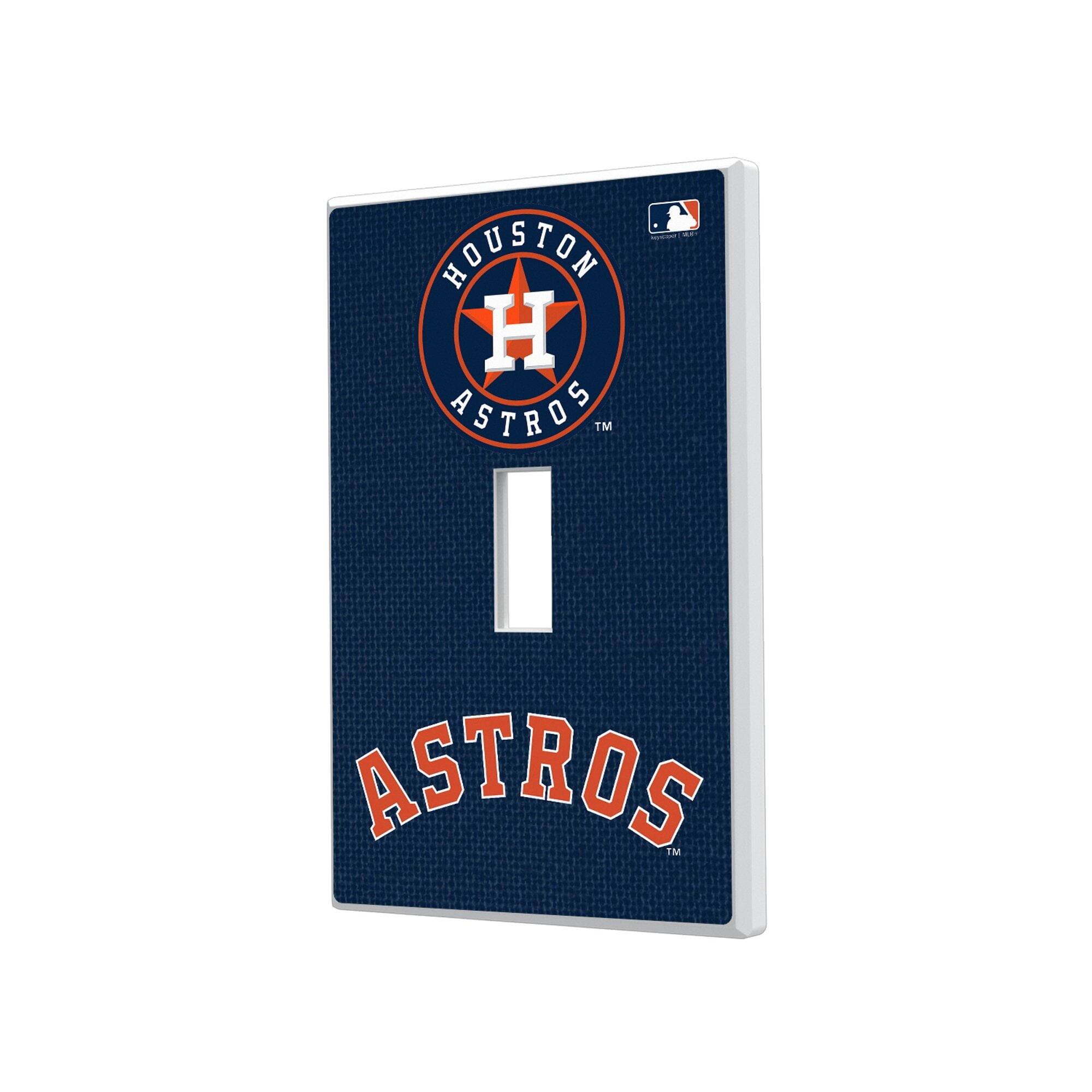 Keyscaper - Houston Astros Solid Single Toggle Light Switch Plate - Multicolor price history on PriceWatchPro