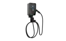 MSI - EV Premium NACS Hardwired, Level 2 Charger, 240V / 60A / 14.4kW, Adds 43-59 Miles/Hour, UL & Energy Star Certified - Black