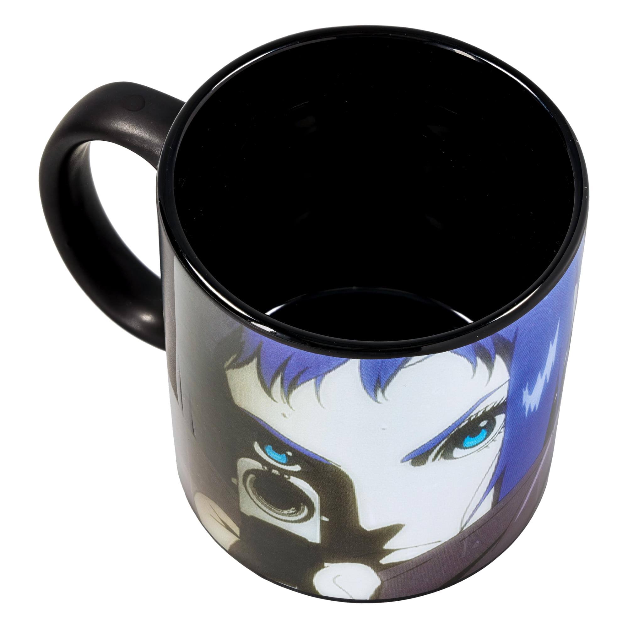 Alt View 2. Just Funky - Ghost In The Shell Arise Motoko 16oz Ceramic Coffee Mug - Black/White.