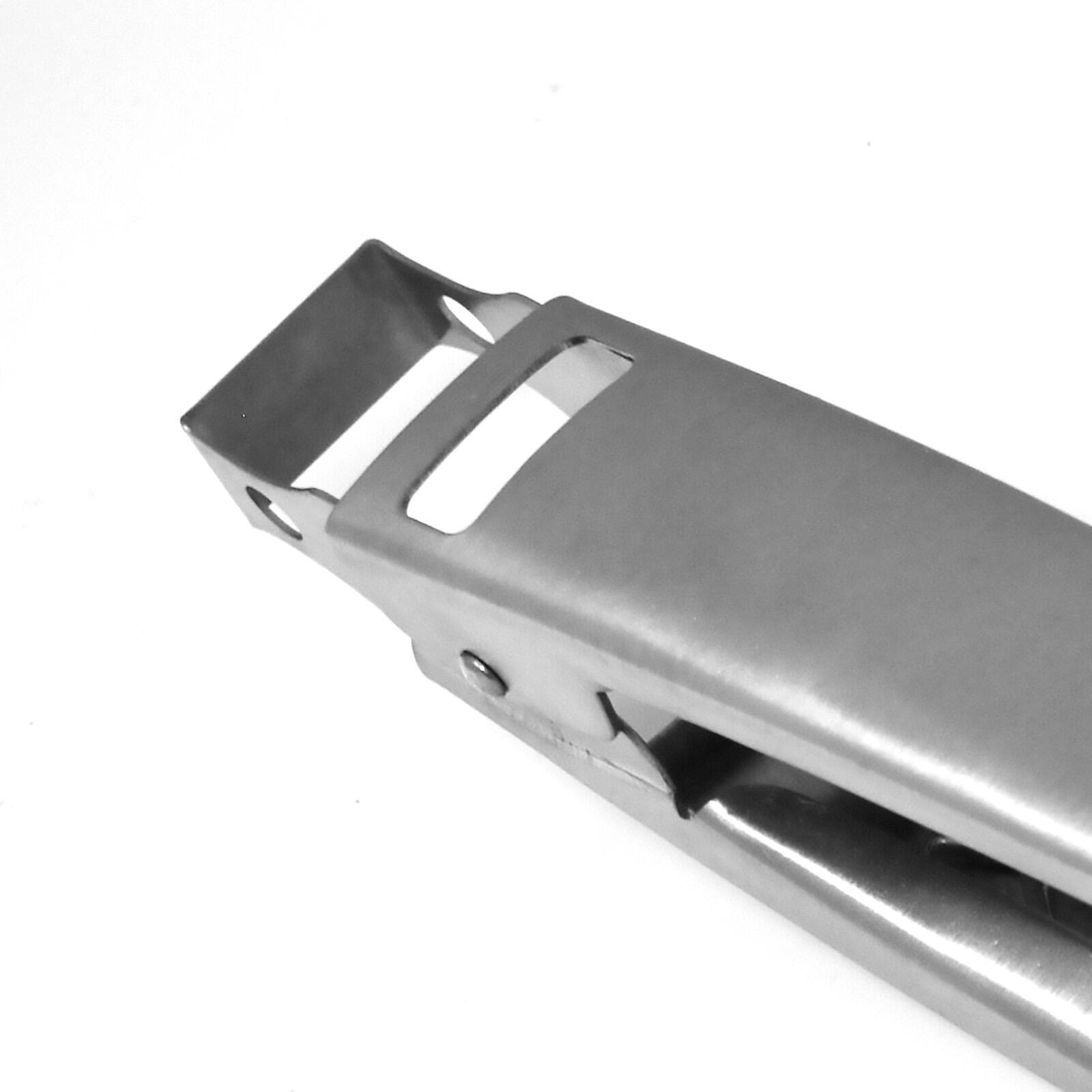 Alt View 3. Norpro - Stainless Steel 17-Inch Locking Tongs with Bottle Opener - Silver.