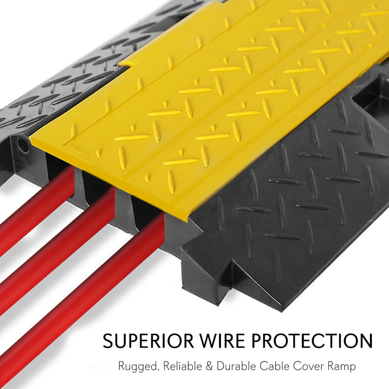 SUPERIOR WIRE PROTECTION  
Rugged, Reliable & Durable Cable Cover Ramp