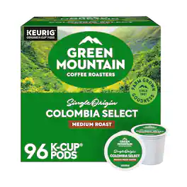 Green Mountain - Colombia Select Coffee Keurig® K-Cup® Pods, Medium Roast, 96/Carton (6003)
