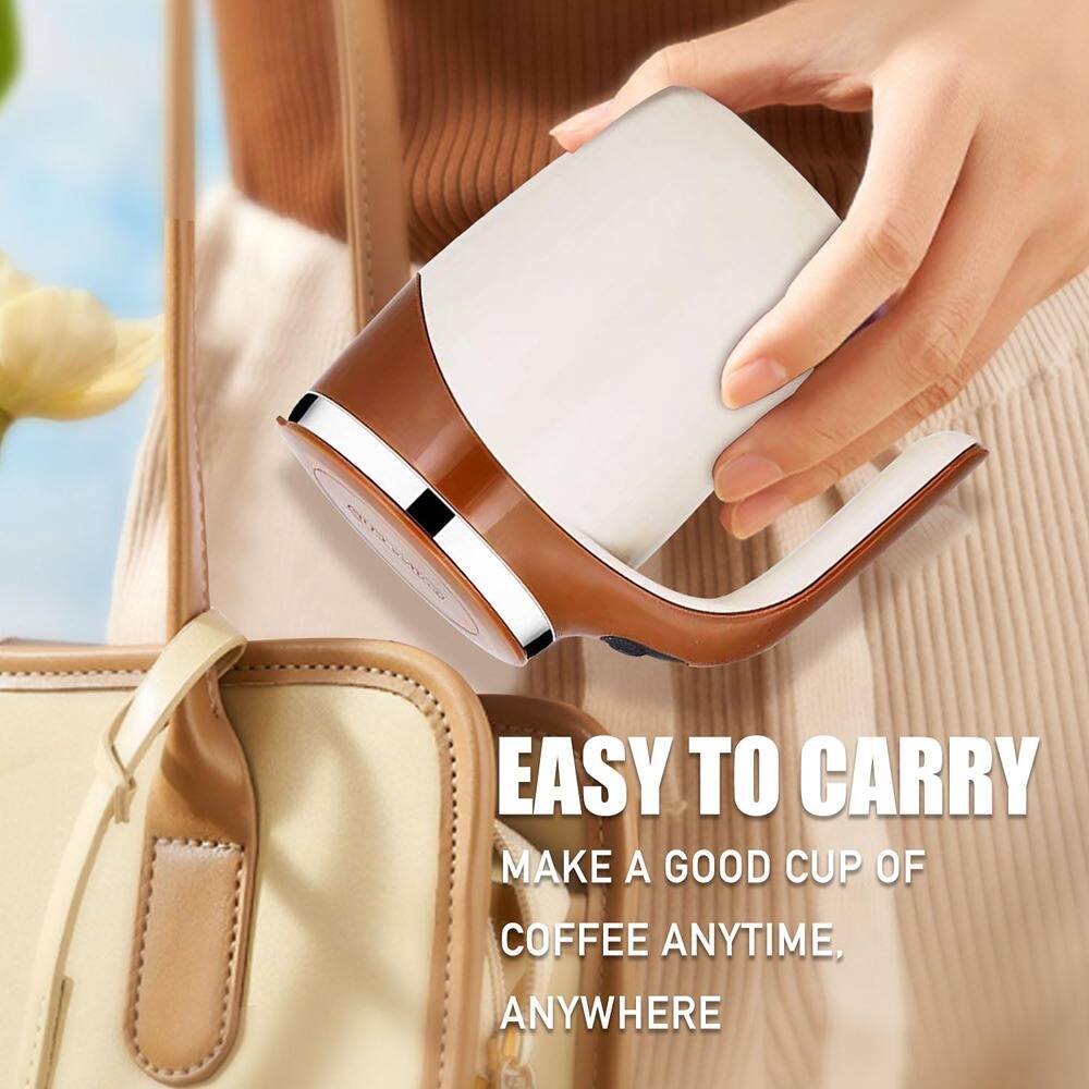 EASY TO CARRY  
MAKE A GOOD CUP OF COFFEE ANYTIME, ANYWHERE