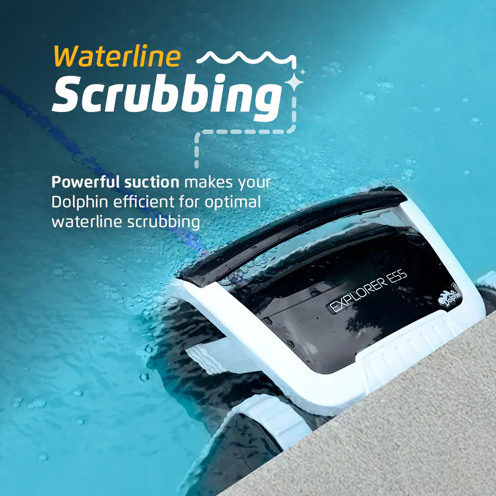 Waterline Scrubbing

Powerful suction makes your Dolphin efficient for optimal waterline scrubbing

E5S EXPLORER Dolphin