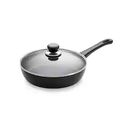 Scanpan - Classic 10-1/4 Inch Saute Pan W/Lid - Black