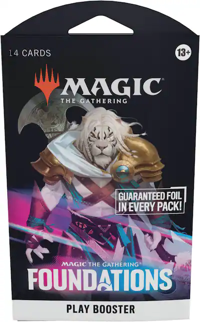 Wizards of The Coast - Magic: The Gathering Foundations Play Booster Sleeve Wizards of The Coast - Magic: The Gathering Foundations Play Booster Sleeve