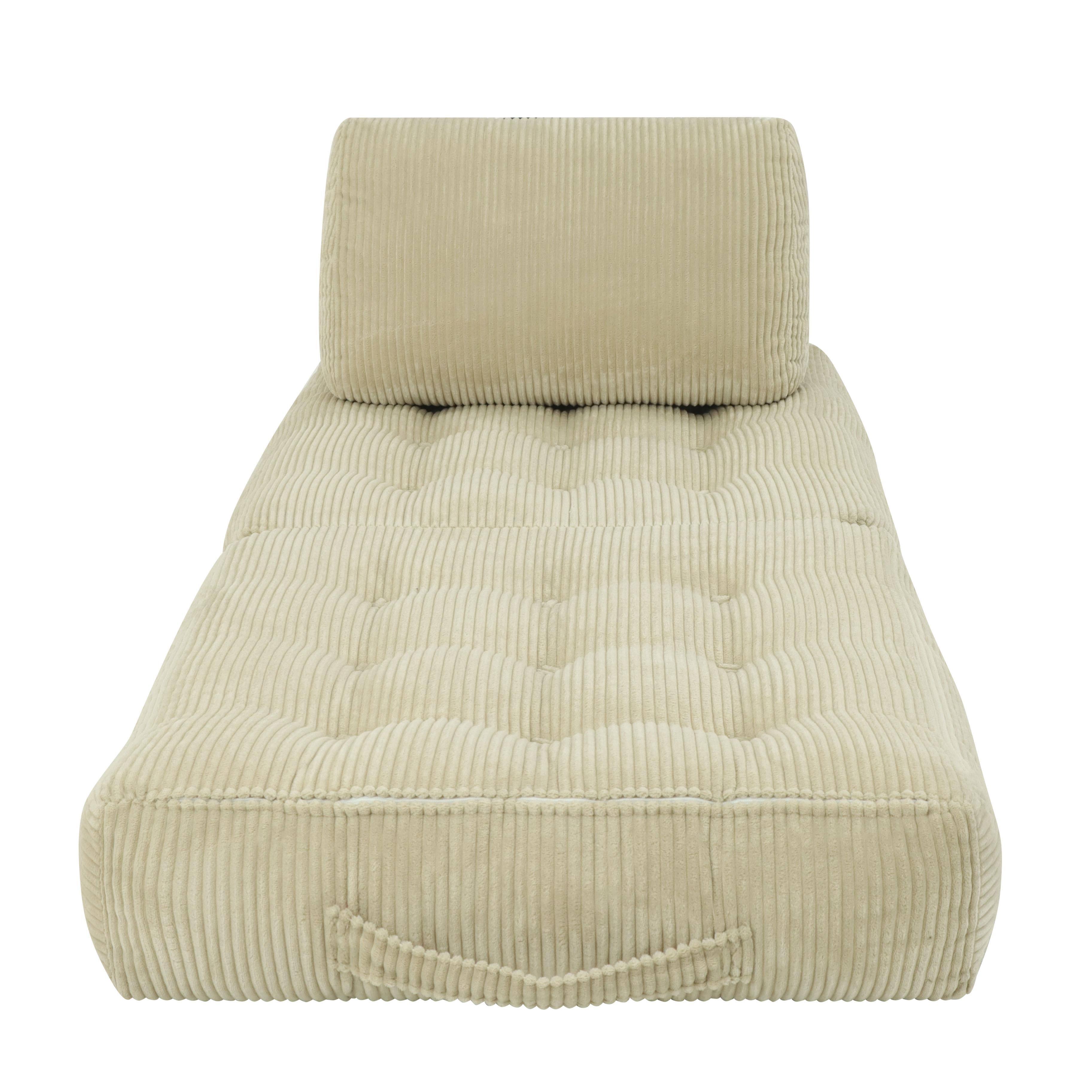 Alt View 6. LOVMOR - 71 Inch Faux Fur Bean Bag Chairs For Living Room Bedroom Dorm Plush Cozy Soft Indoor Lounge Seating Supportive - Camel.