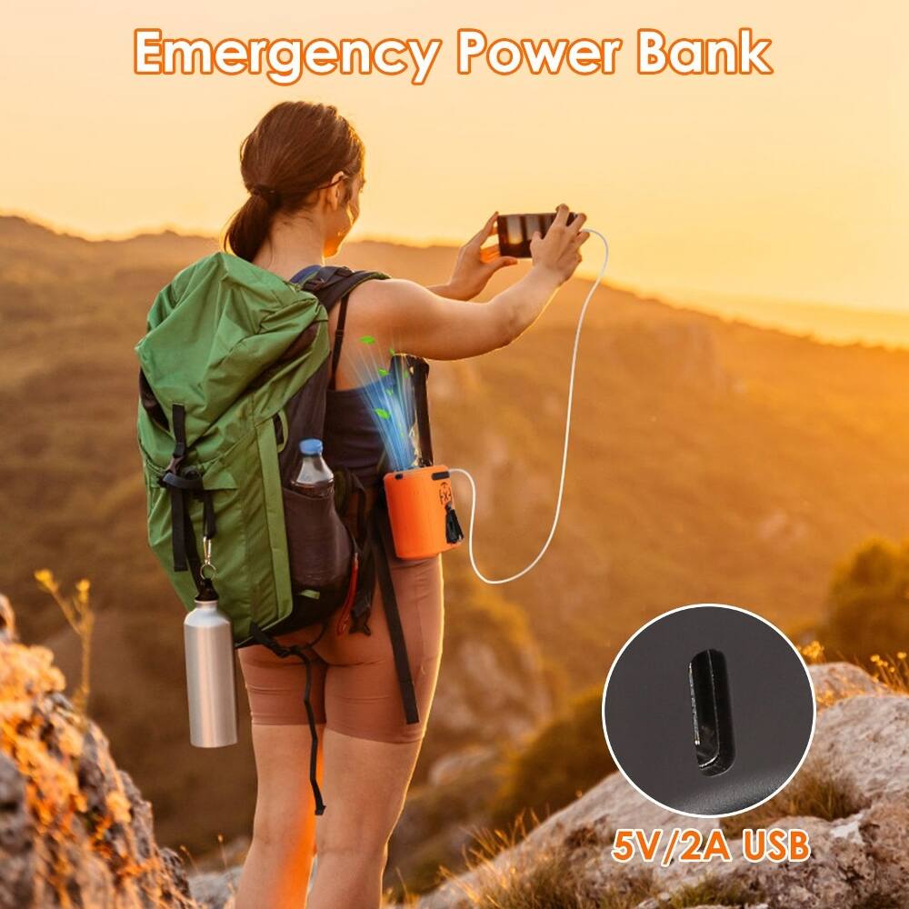 Emergency Power Bank  
5V/2A USB