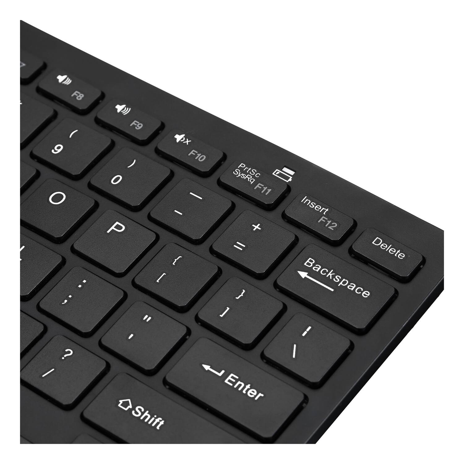 F8   9 O : ; , ? / F9 x F10 ) 0 SysRq - F11 I Insert P + F12 = Delete { I Backspace } " ]  I I Enter Shift