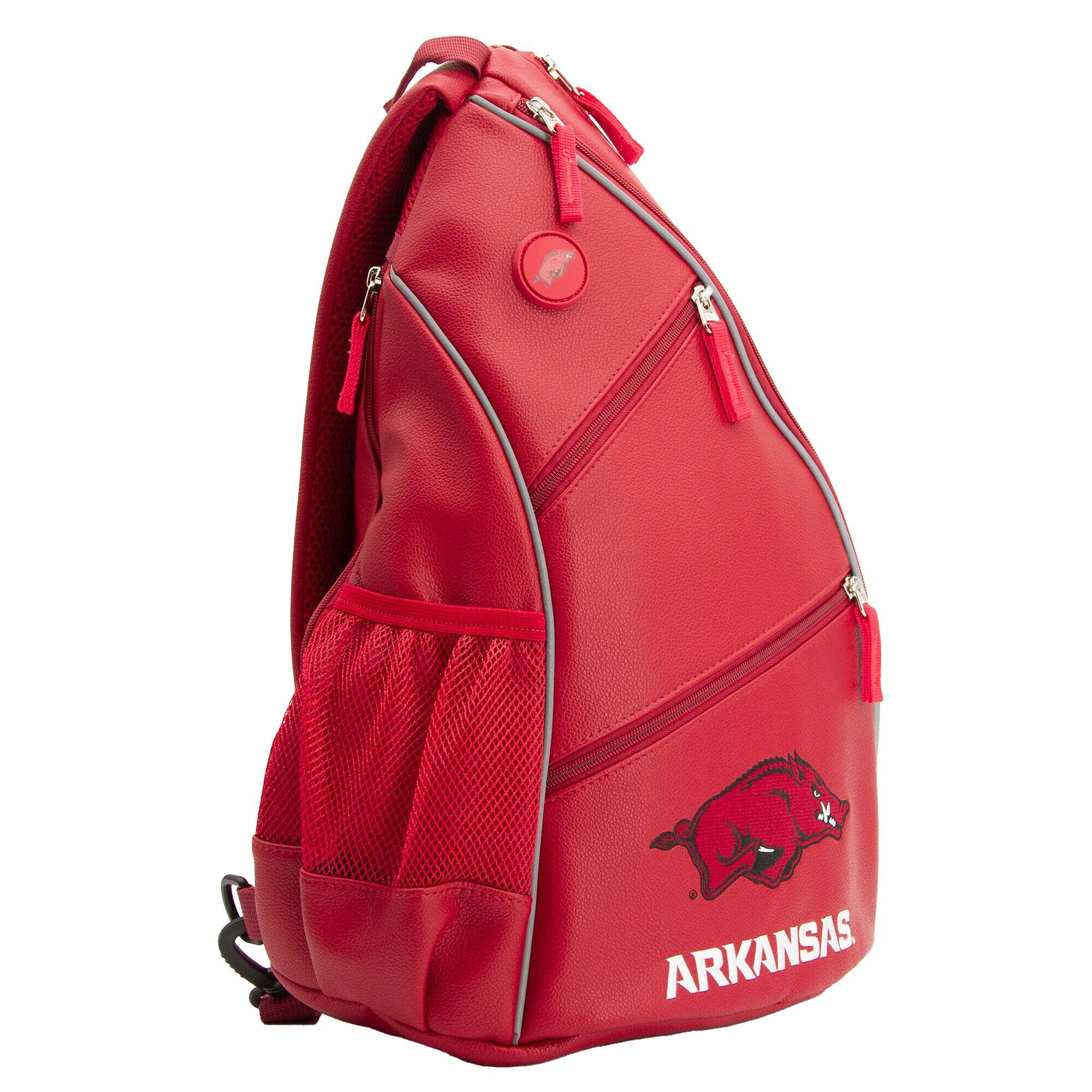Alt View 2. Team Golf - Arkansas Razorbacks Embroidered Team Backpack - Multicolor.