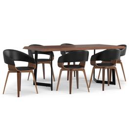 Simpli Home - Lowell / Watkins 7-Piece Dining Set - Black