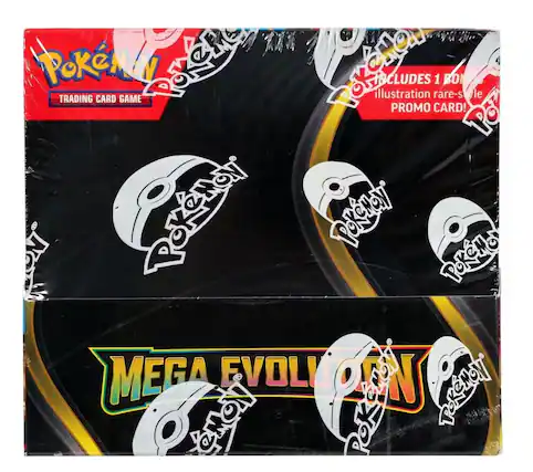 Pokémon Trading Card Game
Mega Evolution
Includes 1 Bonus Illustration Rare Style Promo Card!