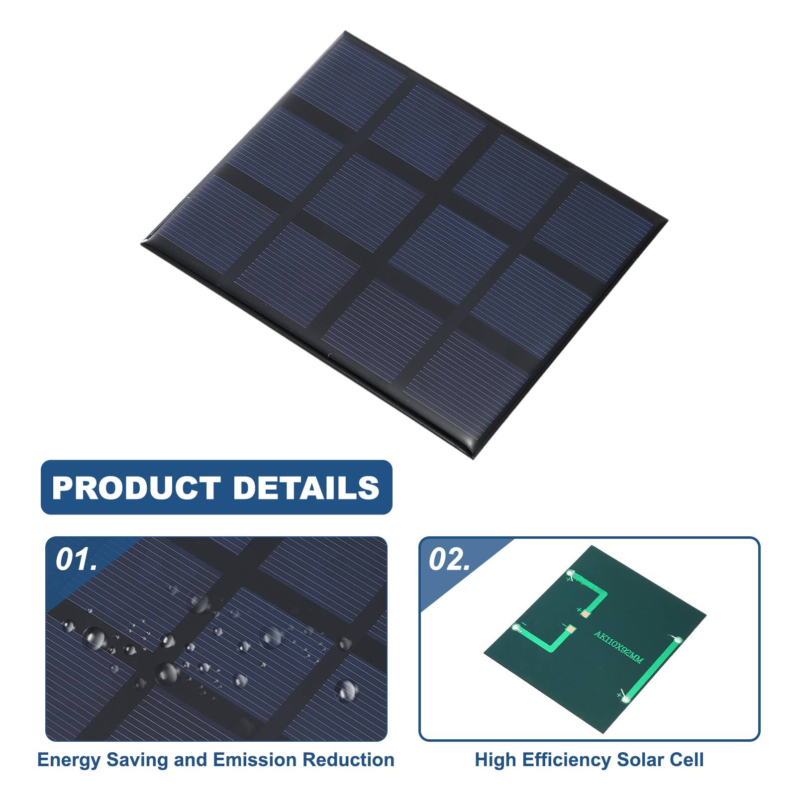 PRODUCT DETAILS

01. Energy Saving and Emission Reduction

02. High Efficiency Solar Cell