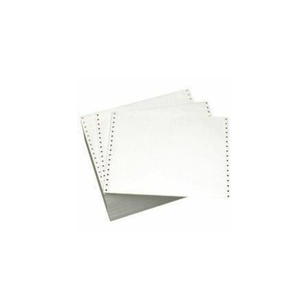 Front. Domtar - Continuous Paper - 92 Brightness - 11" x 14 7/8" - 20 lb Basis Weight - Sustainable Forestry Initiative (SFI) - - White.