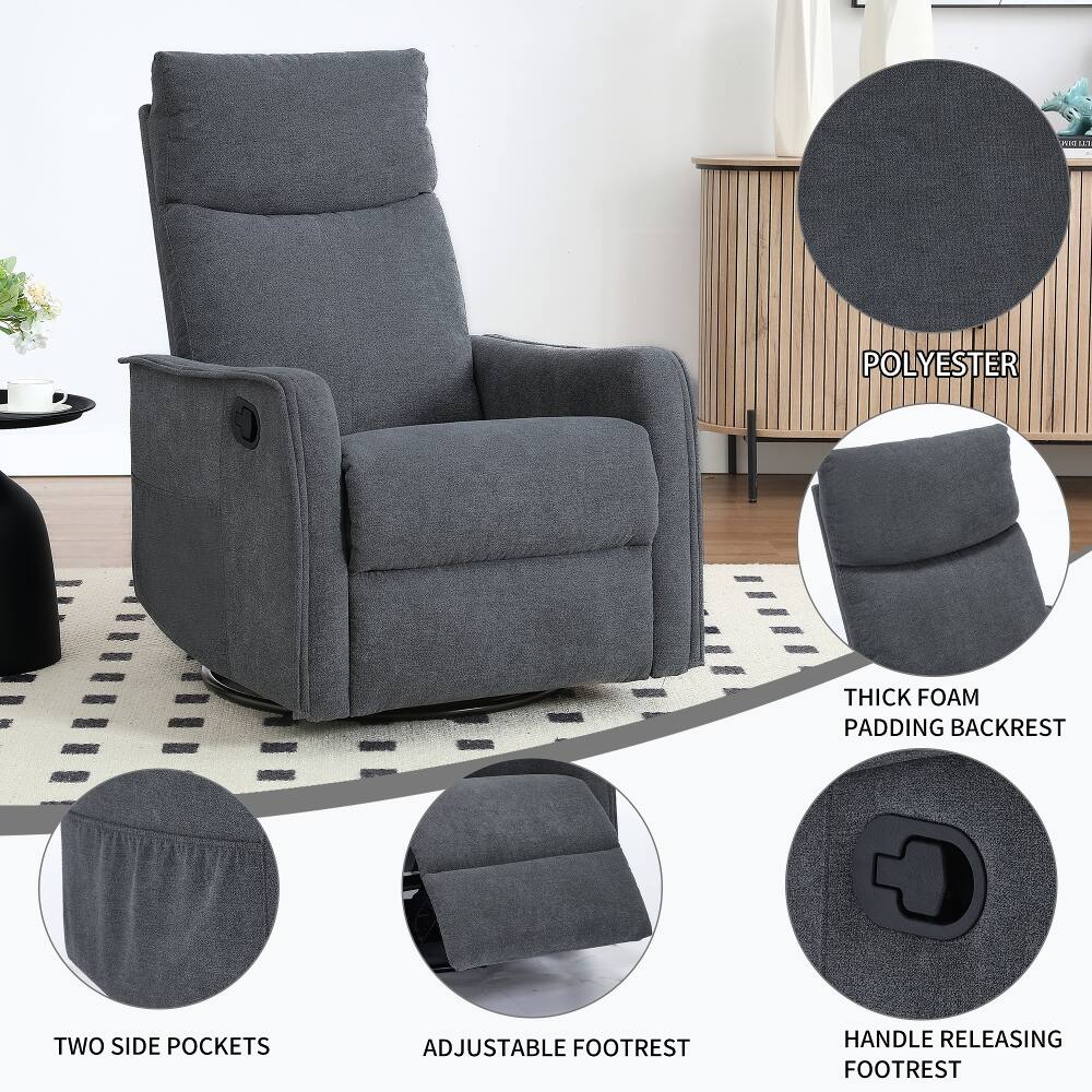 DER in

POLYESTER
THICK FOAM PADDING BACKREST
TWO SIDE POCKETS
ADJUSTABLE FOOTREST
HANDLE RELEASING FOOTREST