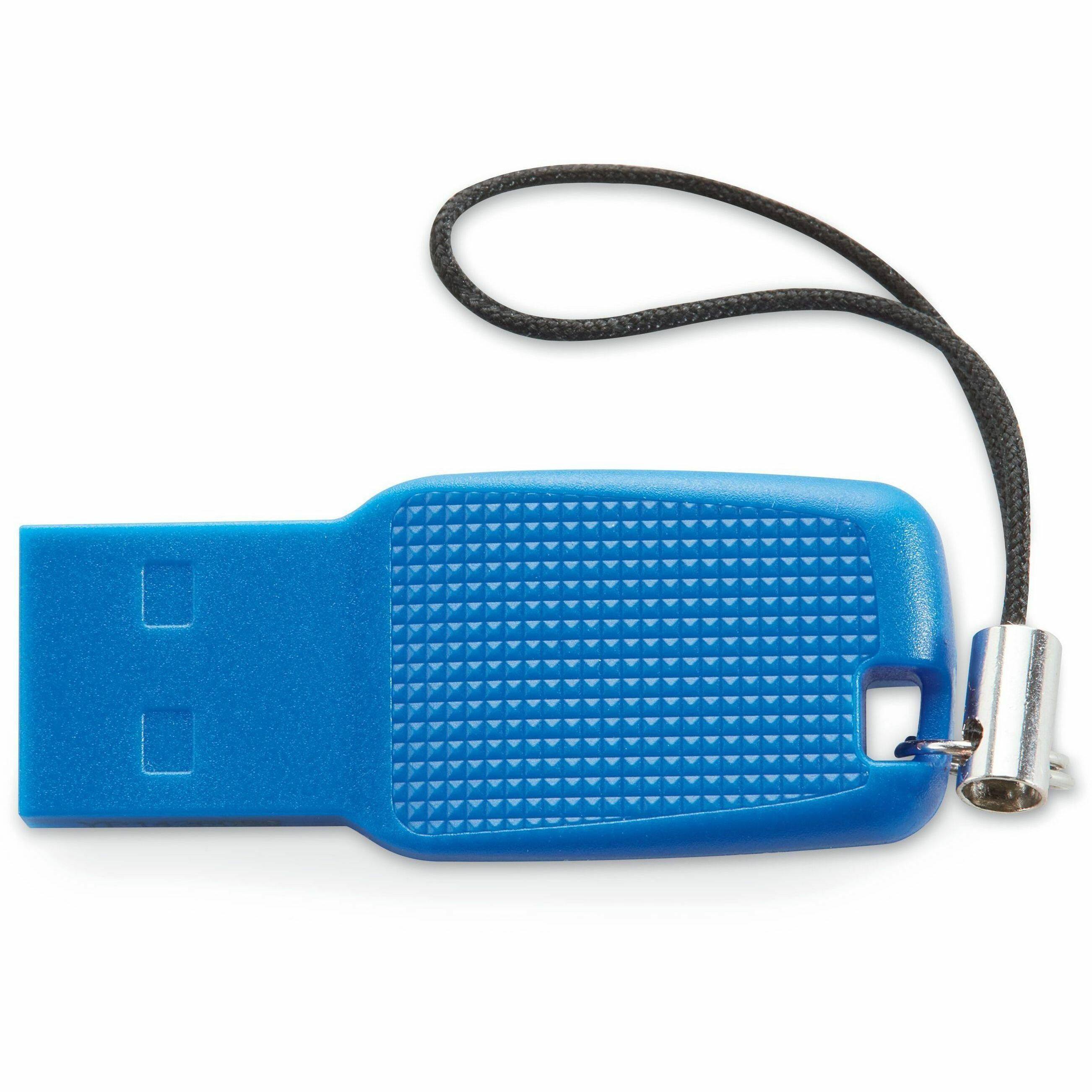 Alt View 2. Verbatim - Verbatim 128GB Ergo USB 3.0 Flash Drive - Blue - The Verbatim Ergo USB drive features an ergonomic design for in-hand - Blue.