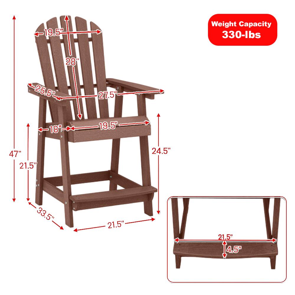 19.5" Weight Capacity 330-lbs  
28"  
25.5"  
27.5"  
18"  
19.5"  
47"  
21.5"  
24.5"  
33.5"  
21.5"  
21.5"  
4.5"