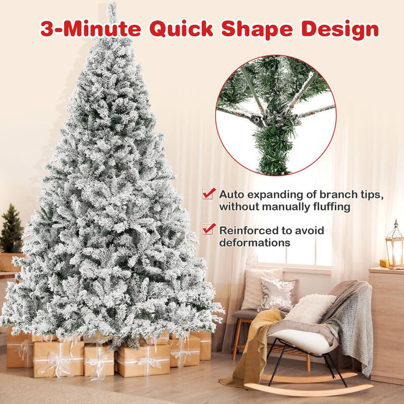 3-Minute Quick Shape Design

- Auto expanding of branch tips, without manually fluffing
- Reinforced to avoid deformations
