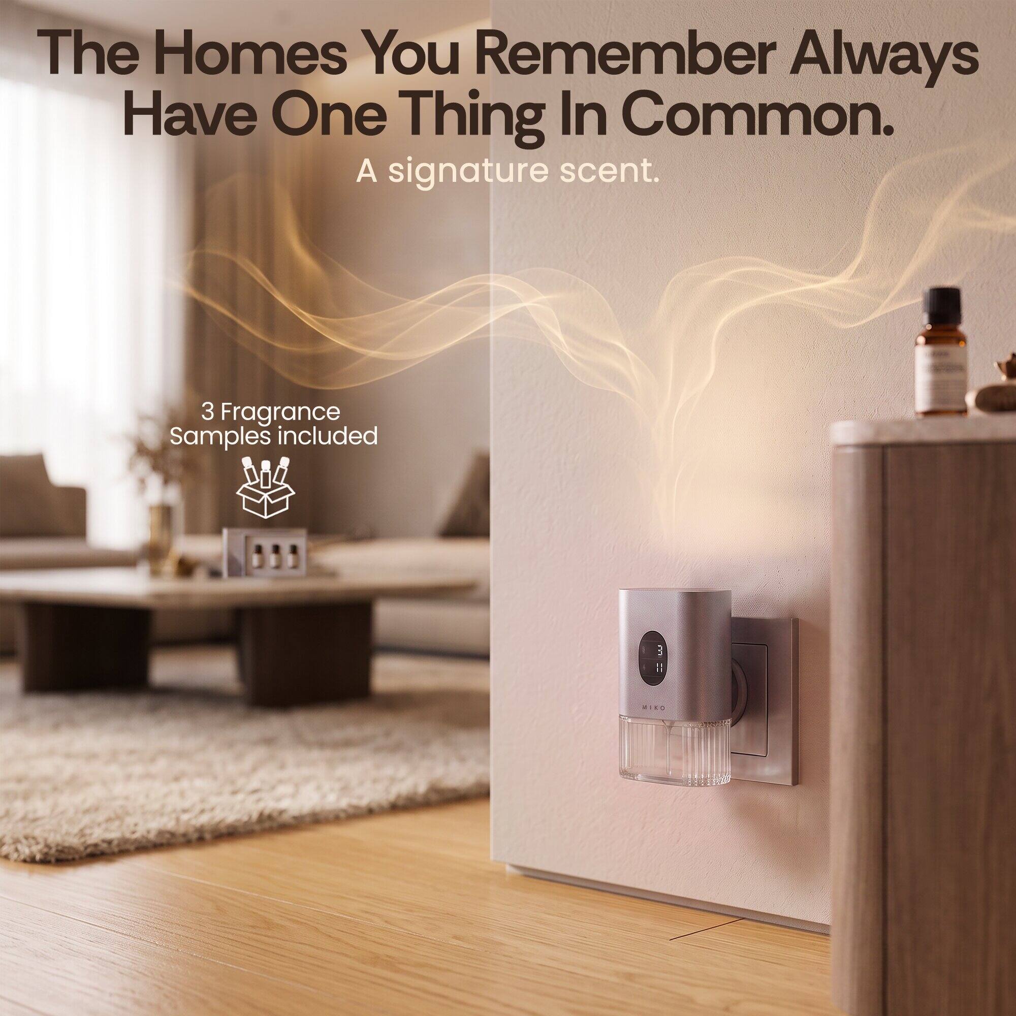 The Homes You Remember Always Have One Thing In Common. A signature scent. 3 Fragrance Samples included