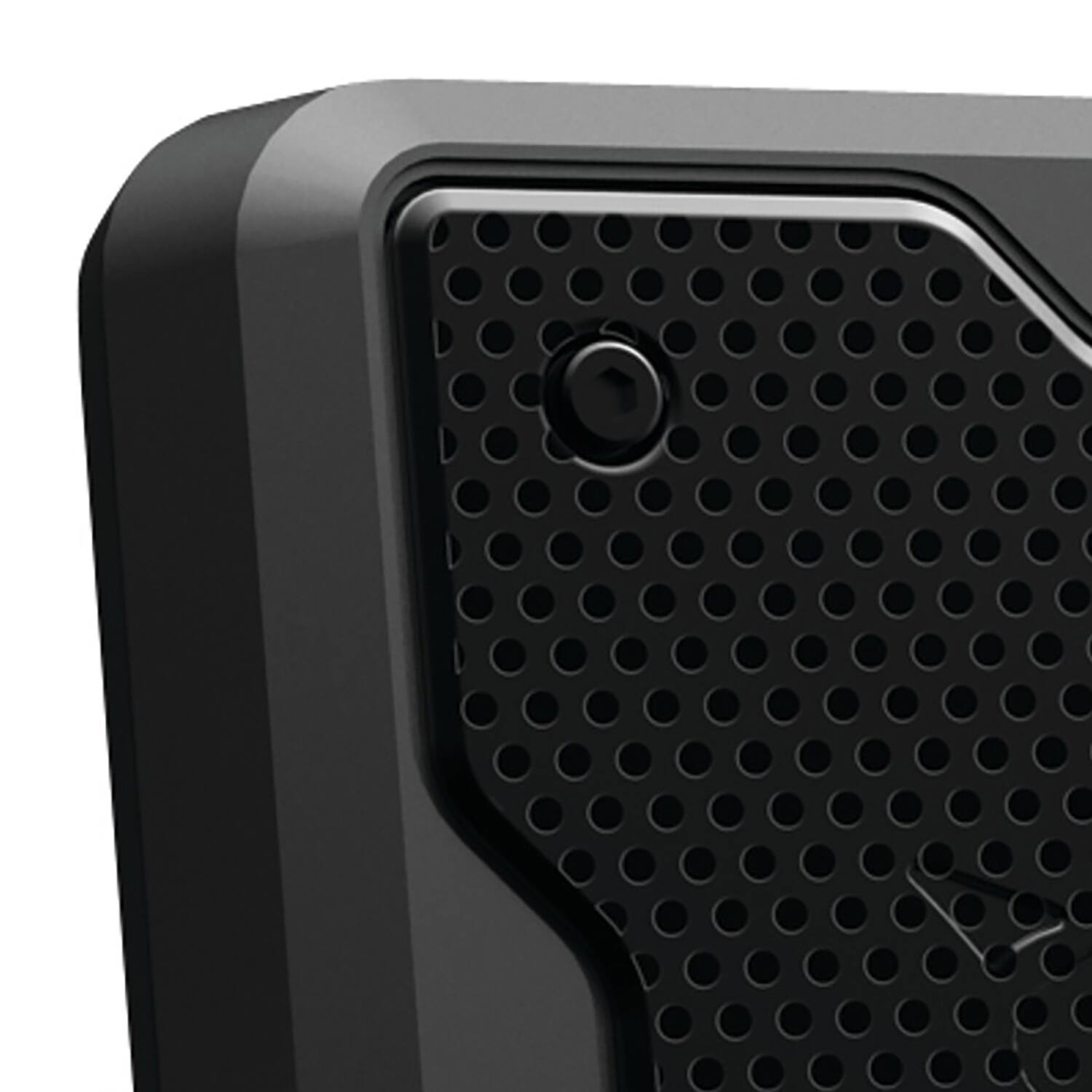 Left. Uniden - Uniden Bc20 Bearcat 20-watt Accessory Cb/scanner External Speaker, Bc20 - black.