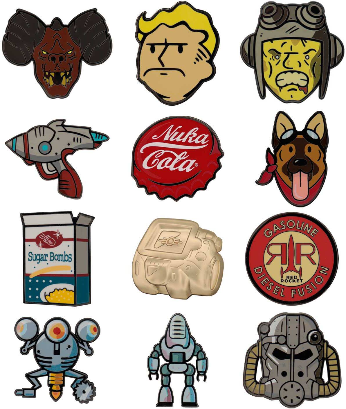 Fallout - Mystery 1.5" Pin - Blind Box (1 Pin with Order) - Styles May Vary