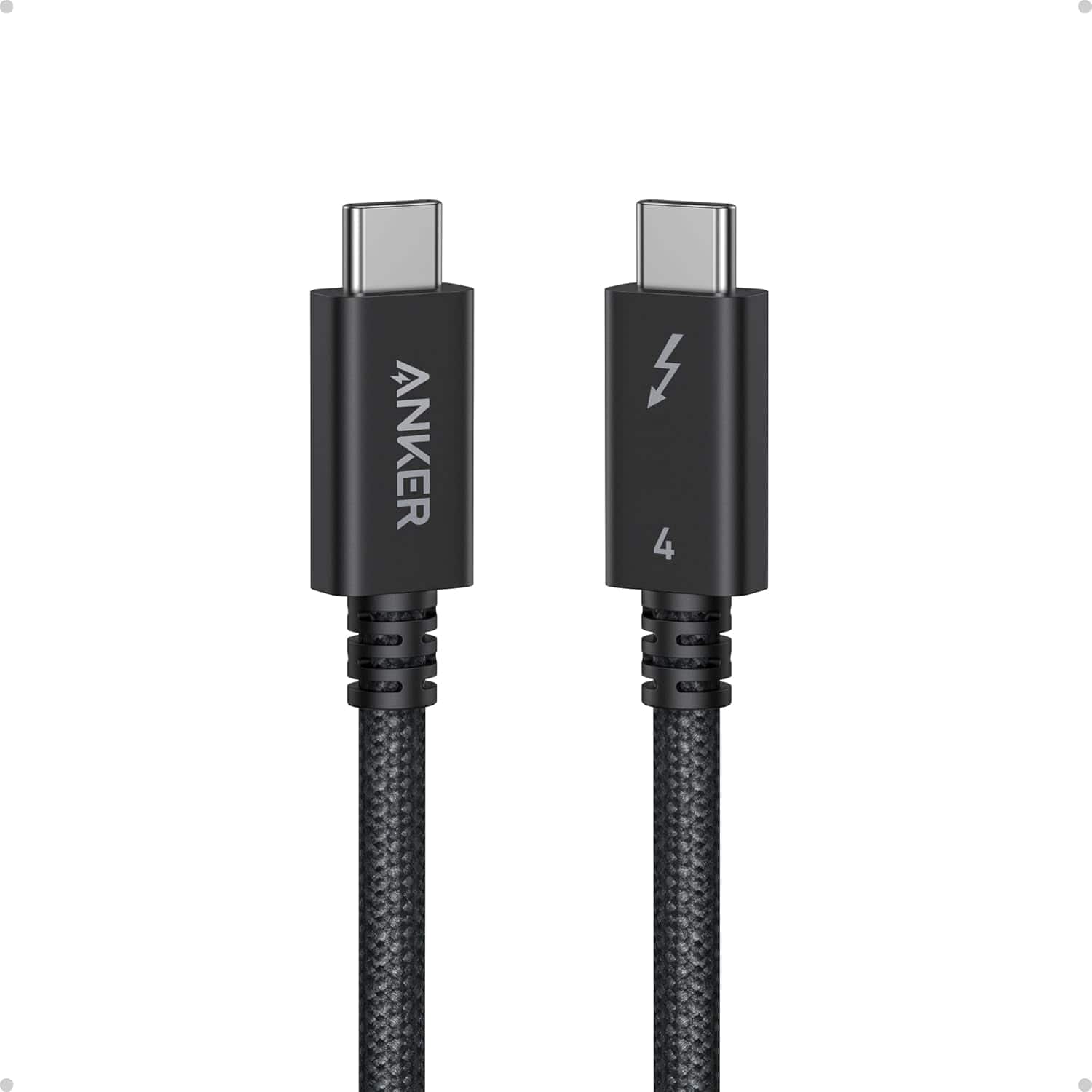 Anker - Prime Thunderbolt 4 Cable - Black