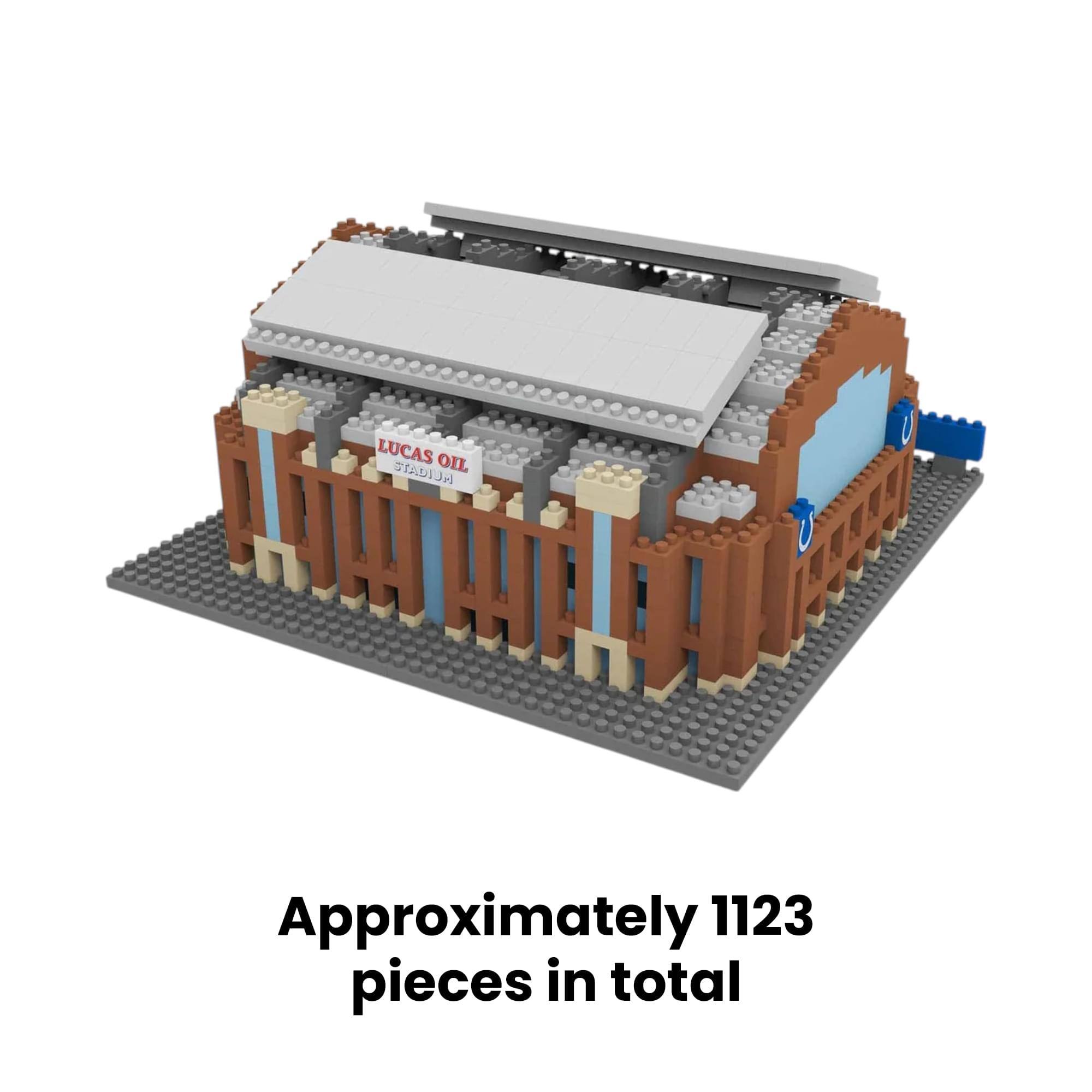LUCAS OIL STADIUM  
Approximately 1123 pieces in total