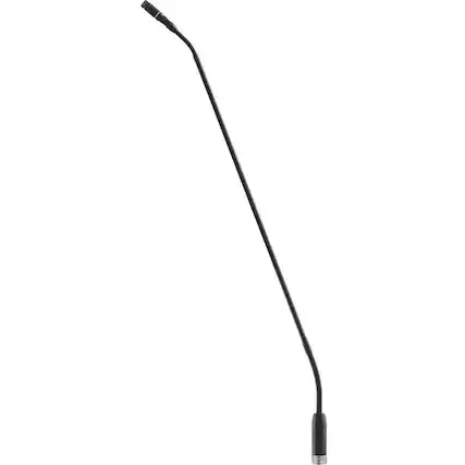 Front. Shure - Shure MXC416DF/C Wired Microphone - Black - 50 Hz to 17 kHz - Cardioid - Gooseneck - 10-pin Modular.