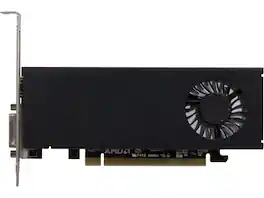 PowerColor - Radeon 550 2GB DDR5 PCI Express 3.0 x8 Low Profile(with ATX bracket) Video Card AXRX 550 2GBD5-HLEV2