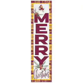 Jardine - Arizona State Sun Devils 12'' x 48'' Outdoor Christmas Leaner - White