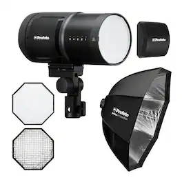 Profoto - B20 Monolight Bundle with Softbox, Softgrid and Battery