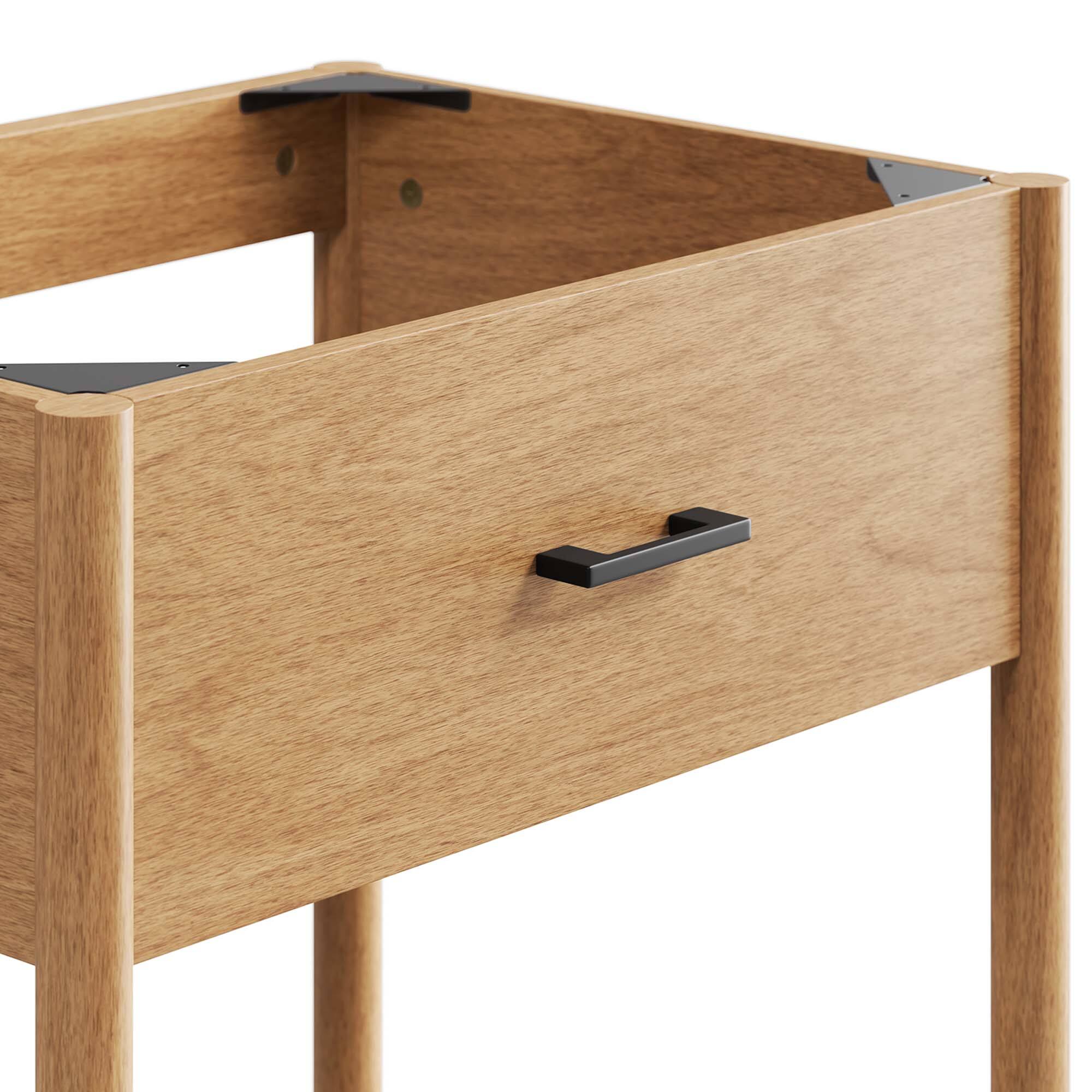 Alt View 5. Modway - Zaire Bathroom Cabinet Basin Not Included by Modway - Natural.