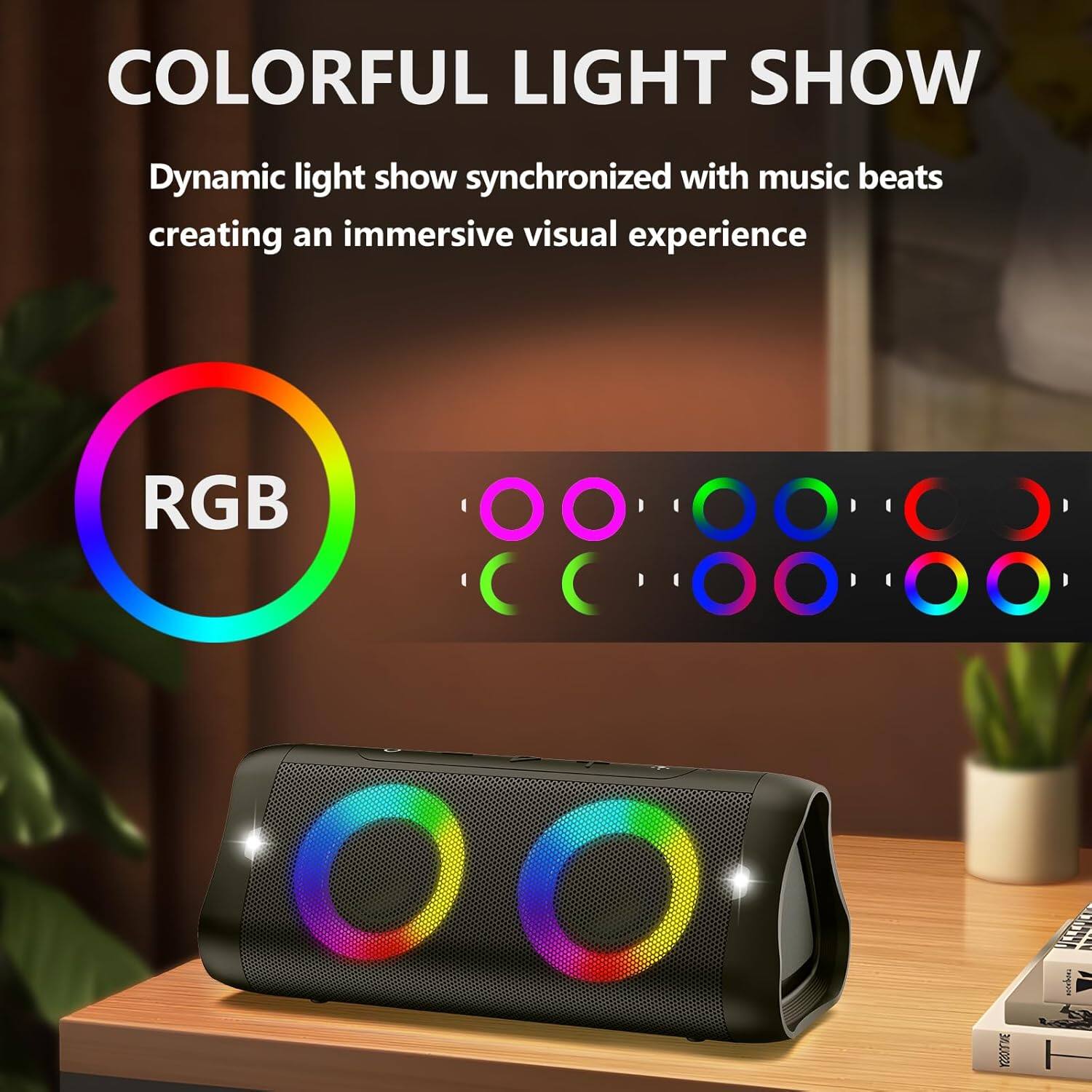 COLORFUL LIGHT SHOW

Dynamic light show synchronized with music beats creating an immersive visual experience

RGB