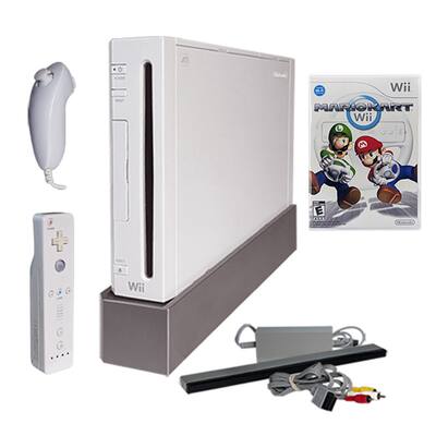 Refurbished Excellent Wii System Player Pak with Mario Kart Refurbished Excellent Wii System Player Pak with Mario Kart