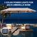 3 SOLAR POWER LIGHTS FOR EACH UMBRELLA BONE