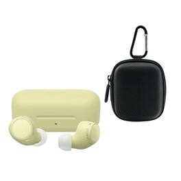 Sony - WFC510 Truly Wireless Earbuds with with Earphone Case bundle - Yellow