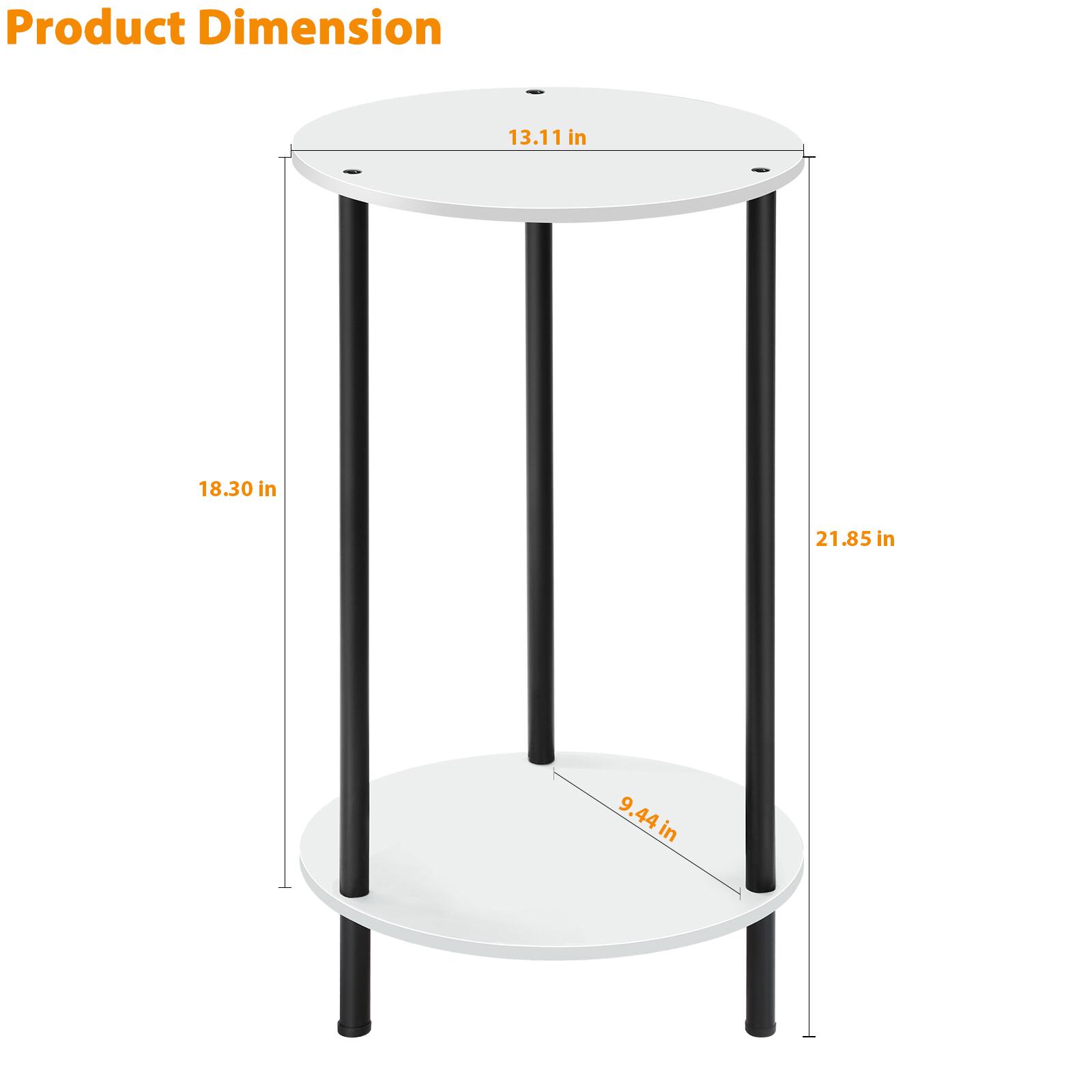 Product Dimension: 13.11 in, 18.30 in, 21.85 in, 9.44 in