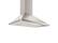 Angle. Zephyr - Siena 30 in. 650 CFM Wall Mount Range Hood with LED Light - Stainless Steel.