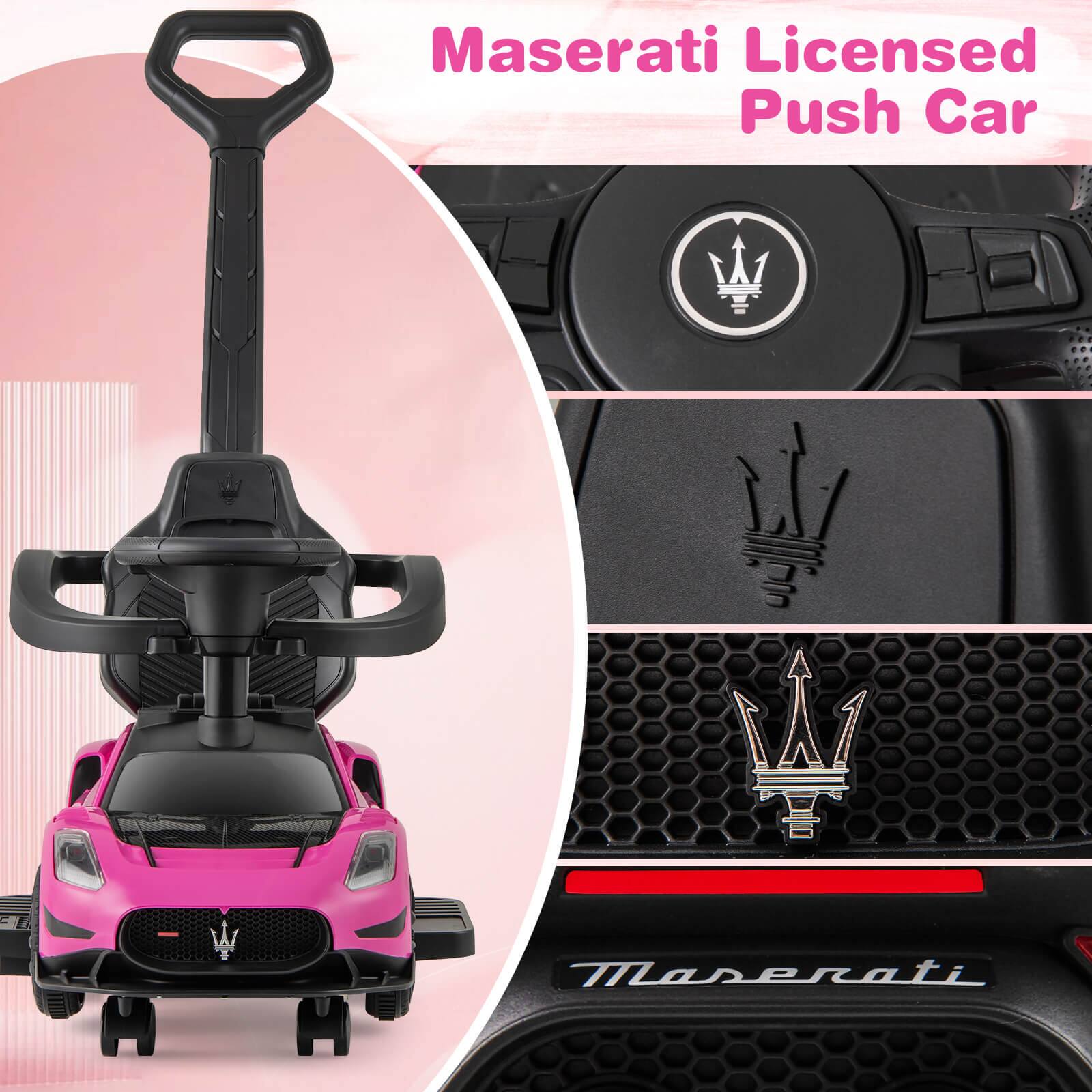 Maserati Licensed Push Car