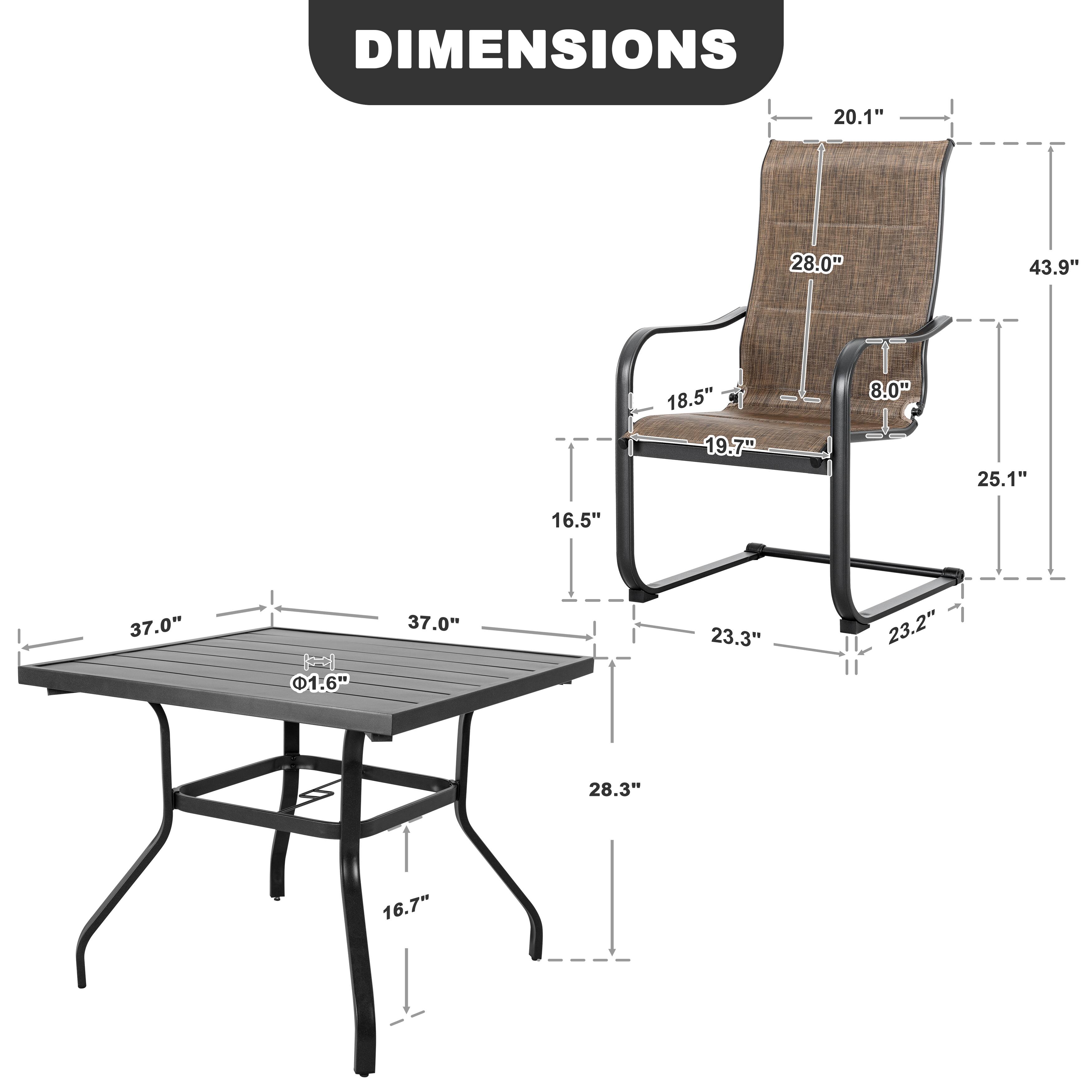DIMENSIONS
20.1"
28.0"
43.9"
18.5" 19.7"
8.0"
25.1"
16.5"
37.0"
1.6"
37.0"
23.3"
23.2"
28.3"
16.7"