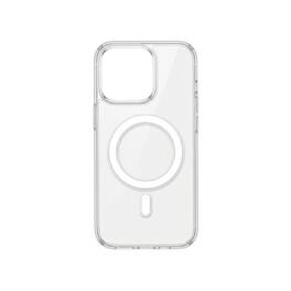 Qixxronics - Magnetic Case for iPhone 13 Cellphone Magnetic Cover Shockproof Slim Phone Case - Clear