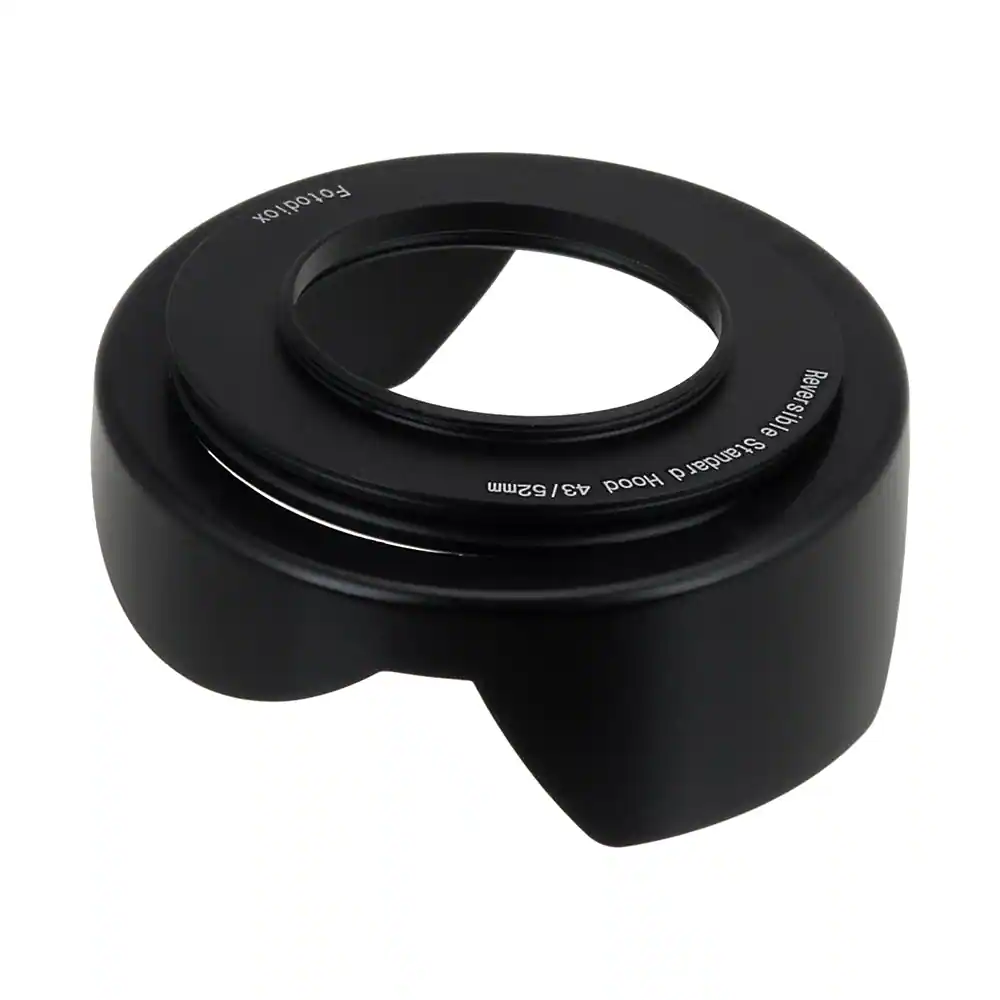 Fotodiox  
Reversible Hood  
Standard 43/52mm