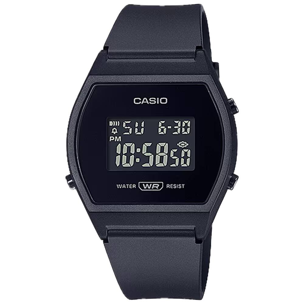 Casio - Women's Digital Sport Watch with Dial - LW-204-1BCF - Black