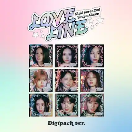 NiziU Korea 2nd Single Album
LOVE LINE
Digipack ver.