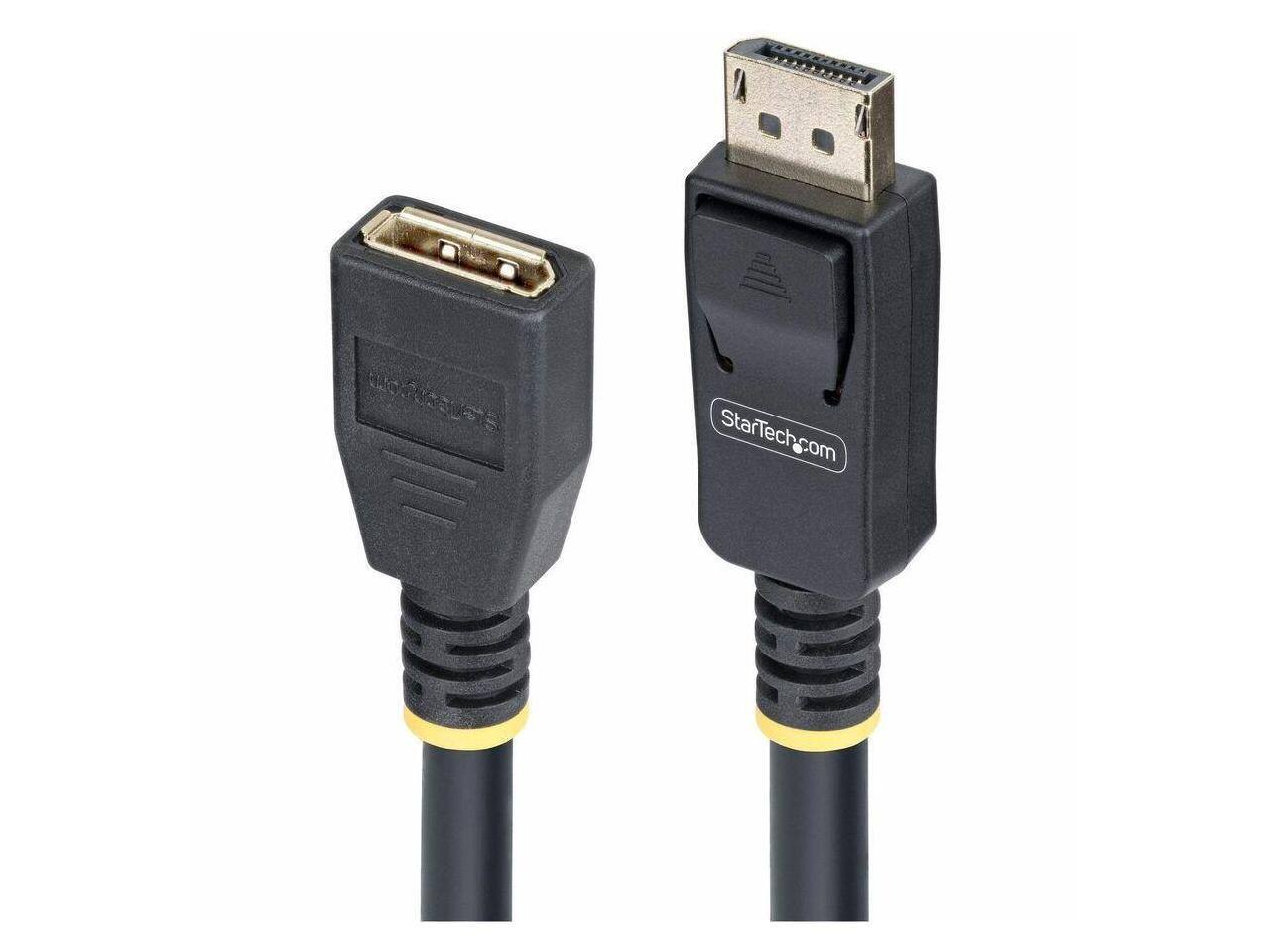 Alt View 1. StarTech.com - StarTech 10ft DisplayPort 1.4 Extension Cable, 8K 60Hz, DP Male to Female, TPE Jacket.